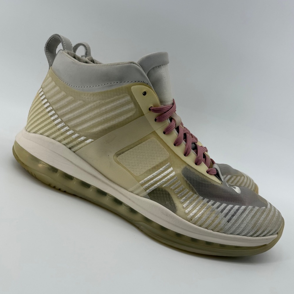 Nike LeBron James x John Elliott Icon Men‎ 13 Sail White Grey AQ0114-101 Sneaker